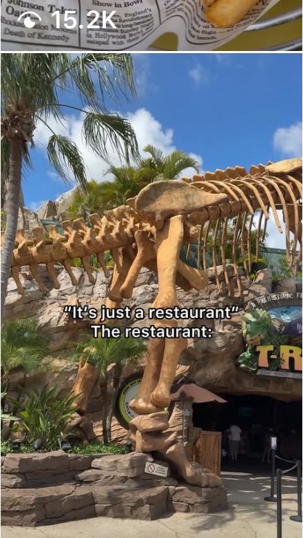 T-Rex Cafe reel — 15.2K views