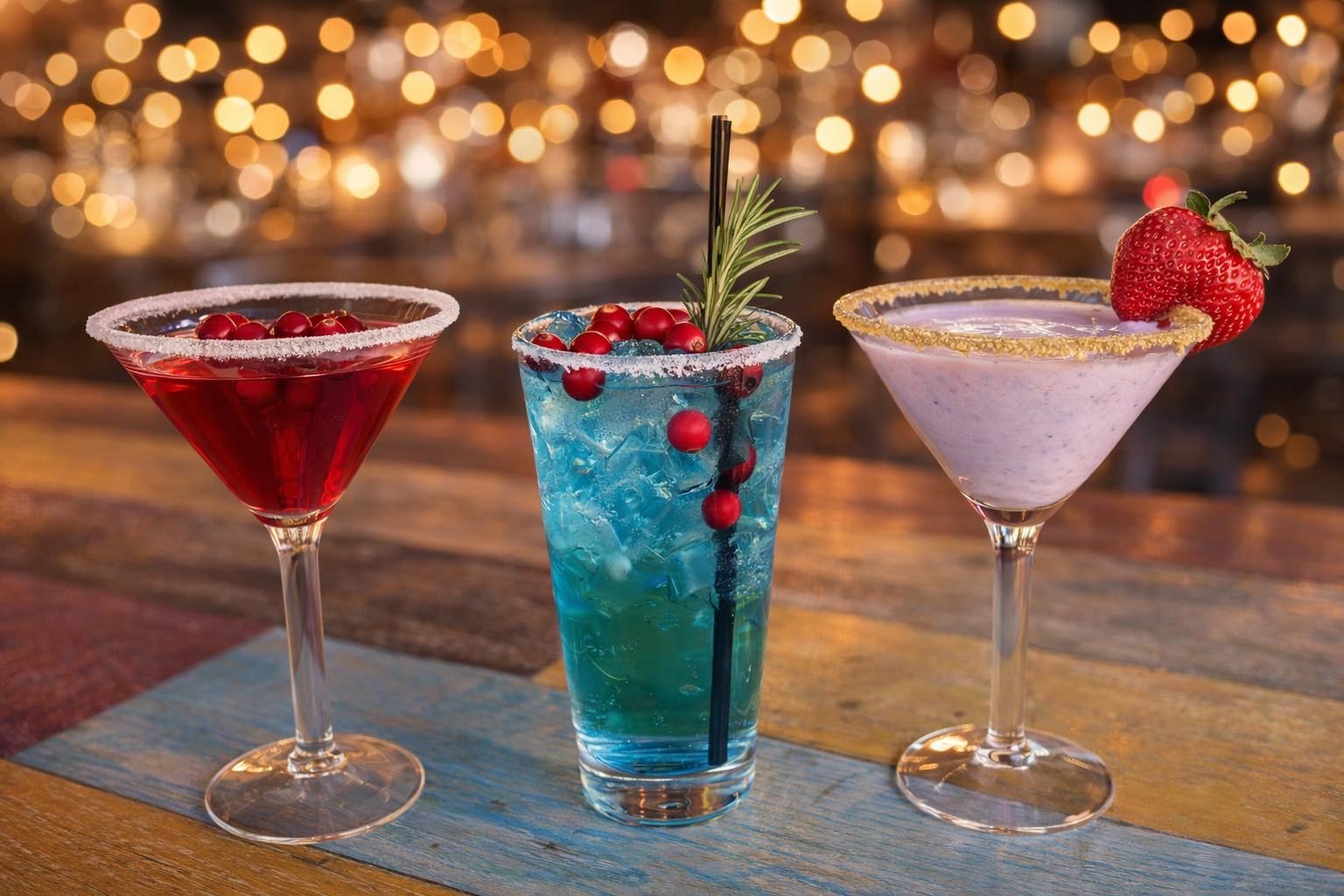 Doc Holliday's — signature cocktails trio